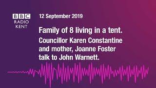 Karen Constantine, Tent Family, BBC Radio Kent