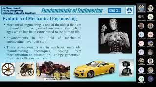[ENG011s] Fundamentals of Engineering - Lec. (8) - Dr. Samy Afifi  (Fall 21)