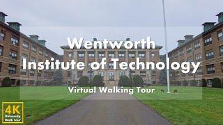 Wentworth Institute of Technology - Virtual Walking Tour [4k 60fps]