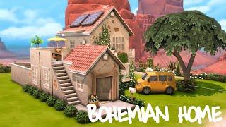 The Sims 4 | BOHEMIAN HOME | Speed Build | NO CC | @simmerkhai 's Shell Challenge