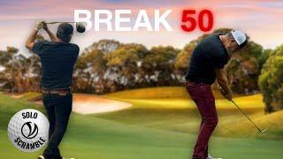 My Attempt At DeChambeau's Break 50 Challenge. (Unbelievable Ending)