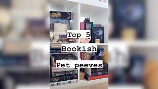 My Top 5 Bookish Pet Peeves #Shorts