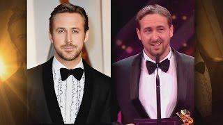 Man Pretending To Be Ryan Gosling Accepts Award On His Behalf As Oscars Spoof