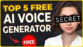 Create AMAZING Voiceovers in MINUTES with These Free AI Generators!