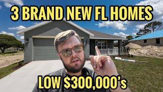 Touring 3 New Florida Homes For Sale in the Low $300,000's!  Leave Broward County for Citrus County!