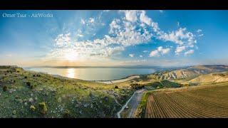 Around The Sea of Galilee  -  סובב כינרת מהאוויר | AirWorks 4K Aerial Photography