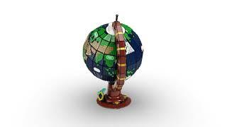 LEGO Ideas 21332 Earth Globe: 360 Spin