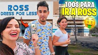 Le Doy 100 Dólares a Mia y Harolin para Gastar en ROSS  Sandra Cires Vlog