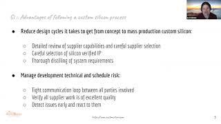 System Custom Silicon Development Process