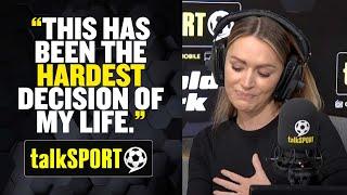 Laura Woods gives emotional speech as she announces talkSPORT Breakfast departure