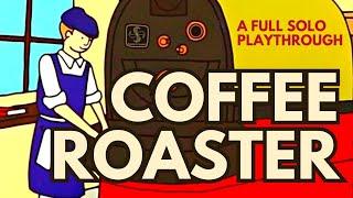 Coffee Roaster Board Game | How to Play | Solo Playthrough