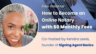 Florida & Texas Remote Online Notary Webinar for OneNotary.us