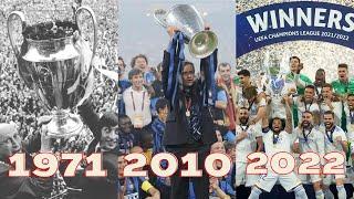 UEFA Champions League Winners [1956 - 2022]  Ouskarjr