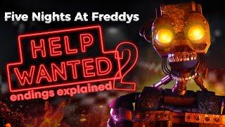 The Endings SOLVED! | FNaF: Help Wanted 2 Theory