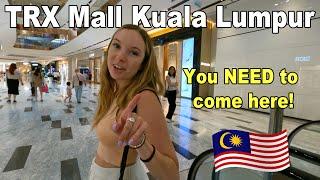 Exploring The Exchange TRX Mall in Kuala Lumpur | Malaysia's newest attraction!