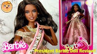 Barbie The Movie, President Barbie Doll Full Unboxing + Review! (Issa Rae Doll)