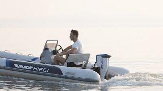 PARSUN Electric Outboard Motor Joy 6 0：a 6kW Boat Engine | Equivalent to 9.9HP