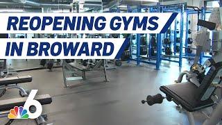 Commissioners Discuss Reopening Gyms in Broward