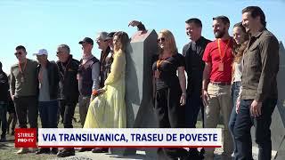 Traseul Via Transilvanica, drumul care străbate zece județe, a fost inaugurat oficial