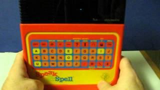 Sale Item Demo - Texas Instruments Speak and Spell