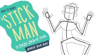 How to draw a stickman (that will help you draw better people)