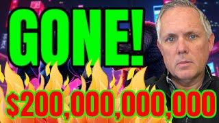 BREAKING CRYPTO NEWS - $200,000,000,000 GONE! ARE WE HEADED FOR TROUBLE?!