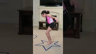 Chloe’s Gymnastics Challenge: Staying Inside the Lines! Continued....