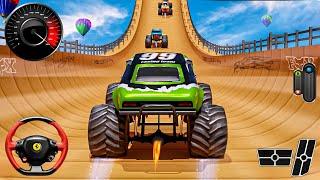 Monster Truck Mega Ramp Impossible Driving - 4x4 Stunt Car GT Racing 2025 : Android Gameplay #6