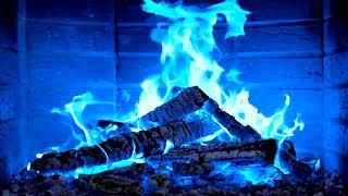  Blue Fireplace 4K Ultra HD