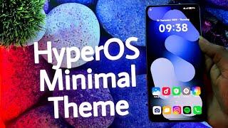 HyperOS Minimal Theme For Any Xiaomi Devices | New Anime System Ui | #hyperos