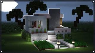 Minecraft: How to Build a Small Modern House | Easy Survival House Tutorial