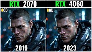 RTX 2070 Vs RTX 4060 -  TEST IN 19 GAMES 1080P - 2K - 4K