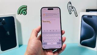 How to Undo / Redo on Notes on iPhone