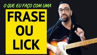 Quatro pontos de visão para estudar um lick