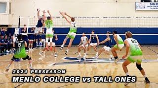 Menlo College vs Tall Ones | Men's Volleyball 2024 Preseason Game