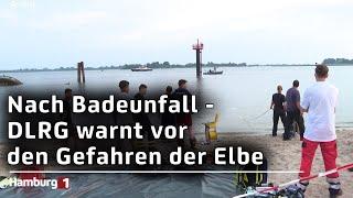 Nach Badeunfall eines zehnjährigen Mädchens: DLRG warnt vor den Gefahren beim Baden in der Elbe