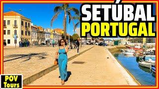 Setúbal, Portugal Walking Tour of a Historical Coastal City South of Lisbon! [4K]