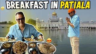 Breakfast In Patiala | Patiala Food Tour | Parathas, Chole, Dal & More | @KHAUDOSTSANJEEVSETH