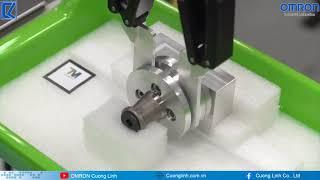 OMRON Cobot CNC Machine Tending with Industry 4.0 solutions | OMRON Cuong Linh