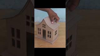 Making a House With Cardboard For kids |DIY Miniature Cardboard House