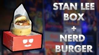 Nerd Of The North Cheeseburger and Stan Lee Nerd Block Unboxing!