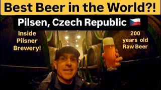 Inside the Czech Brewery That Changed Beer Forever! Pilsener Beer Tour Czech Republic 
