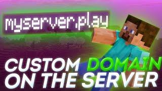 How to Change the DOMAIN on a Minecraft Server?