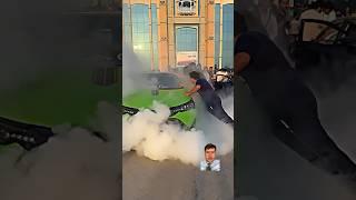 Car  vs human power #viral #car #rollsroycephantom #rollsroyce #automobile #luxury Dubai car