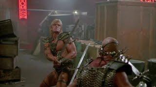 Masters of the Universe - He-man vs Beast Man, General Blade, Saurod, Karg - Dolph Lundgren