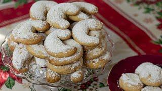 Greek Kourabiedes (Nut-Free) Christmas Cookies