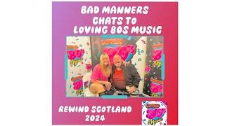 Buster Bloodvessel chats to Loving80sMusic, at Rewind Scotland 2024