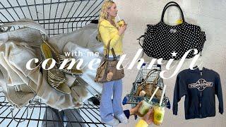 THRIFTING SPRING 2024 TRENDS | come thrift with me