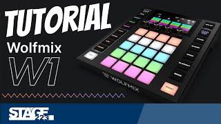 Wolfmix W1 - DMX Lighting Control | Basics FULL Tutorial German