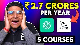 Prompt Engineering: Earn Crores Using AI  | 5 Free + Paid Courses  [HINDI]